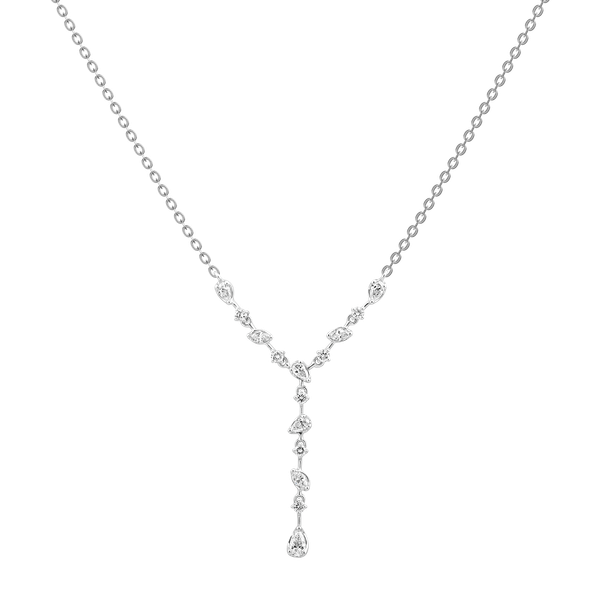 Dây liền mặt kim cương viên vàng 14K Jeny A018 TD