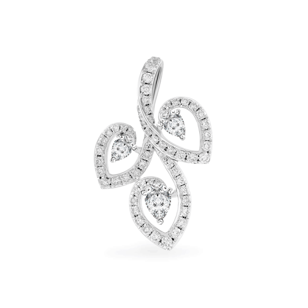 Mặt kim cương viên vàng 18K Jena A782 TD