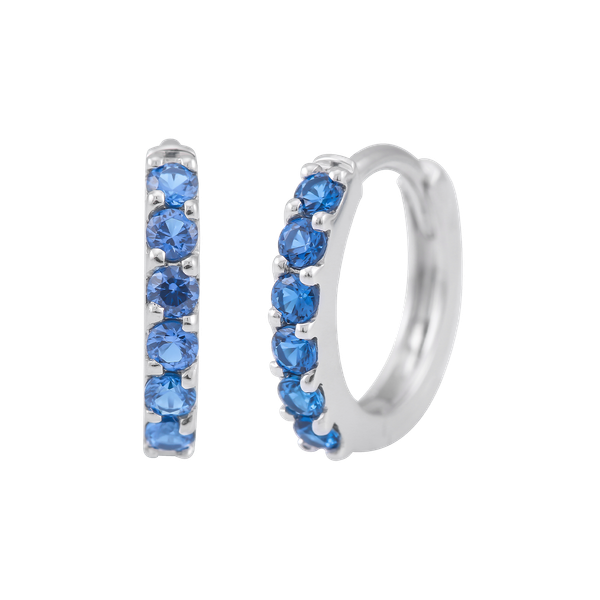 Hoa tai đính đá CZ vàng 10K Simple N FBL