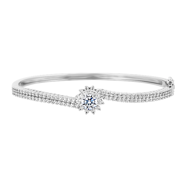 Vòng đeo tay đính đá CZ vàng 10K Marguerite S 5C