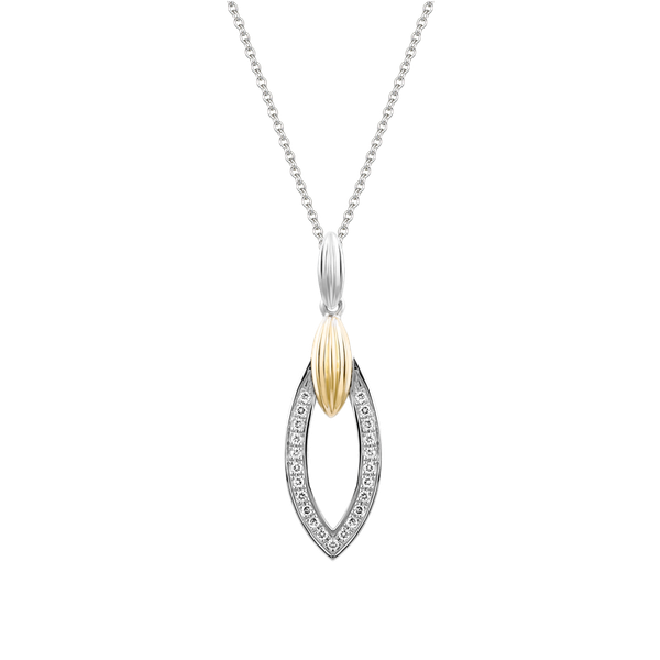 Mặt kim cương viên vàng 14K Laverna TD