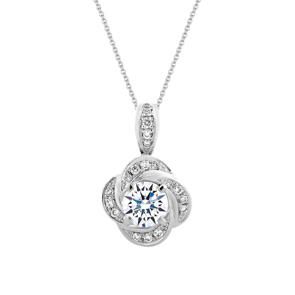 Mặt kim cương viên vàng 14K Canzon GIA 2C GVPD0036074M