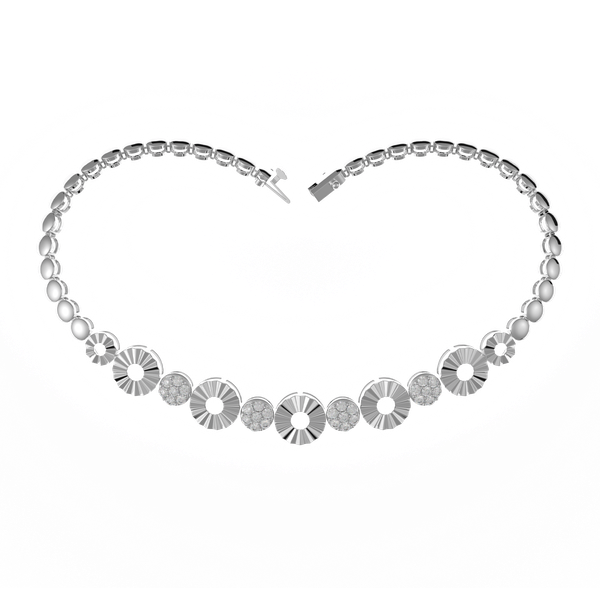 Lắc đính đá CZ vàng 10K Clearly