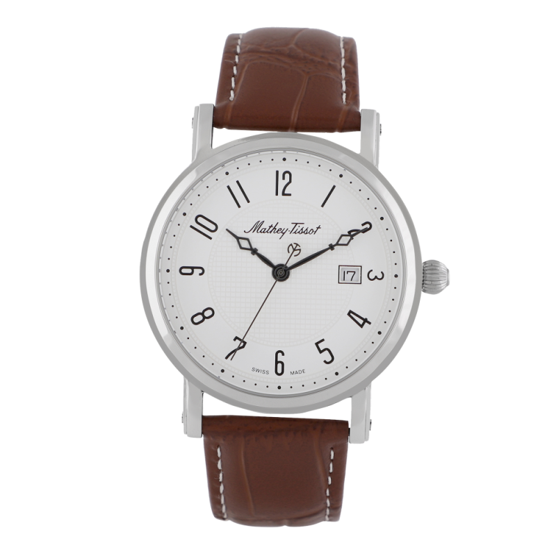 Đồng hồ nam Mathey Tissot City Leather HB611251AG