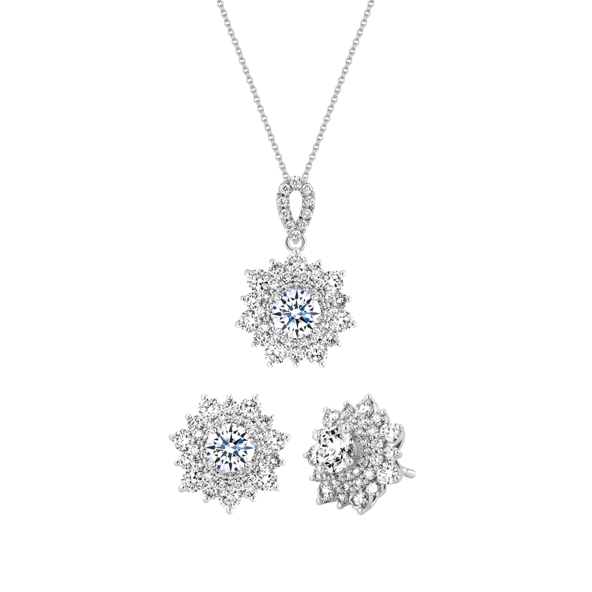 Bộ Trang Sức Flowery 3C