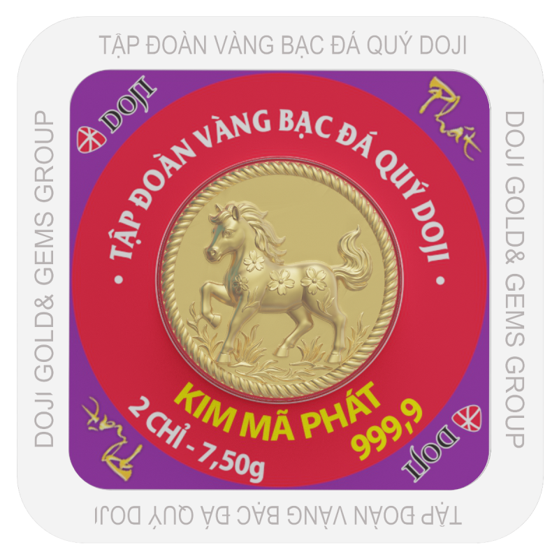 Vàng miếng - GC Kim Mã Chiêu Tài 2c