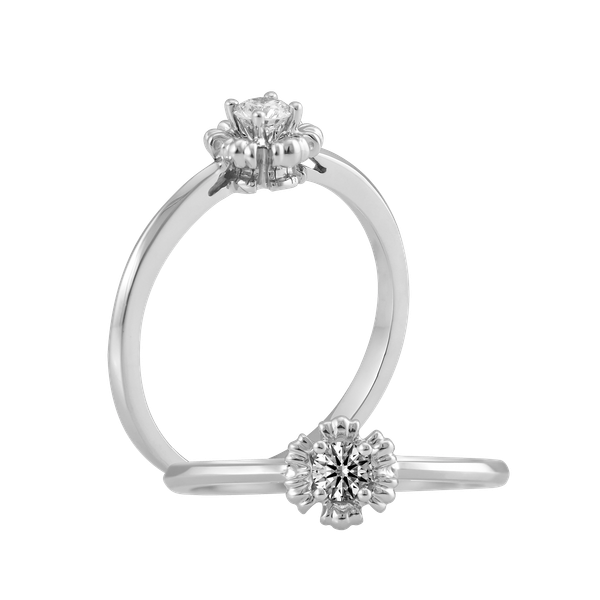 Nhẫn nữ kim cương vàng 14K Kaloni 5p