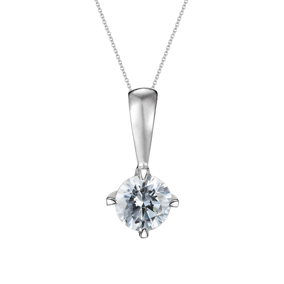 Mặt đính đá CZ vàng 14K Promote N 2C