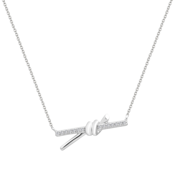 Dây liền mặt kim cương viên vàng 14K Jena A139 TD