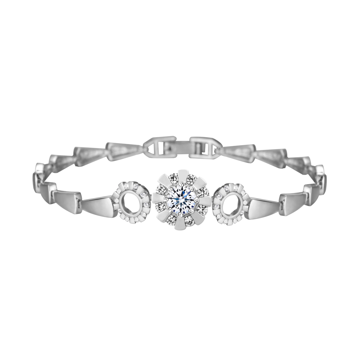 Lắc kim cương tấm vàng 14K Mushy N 5C GVBC0012646