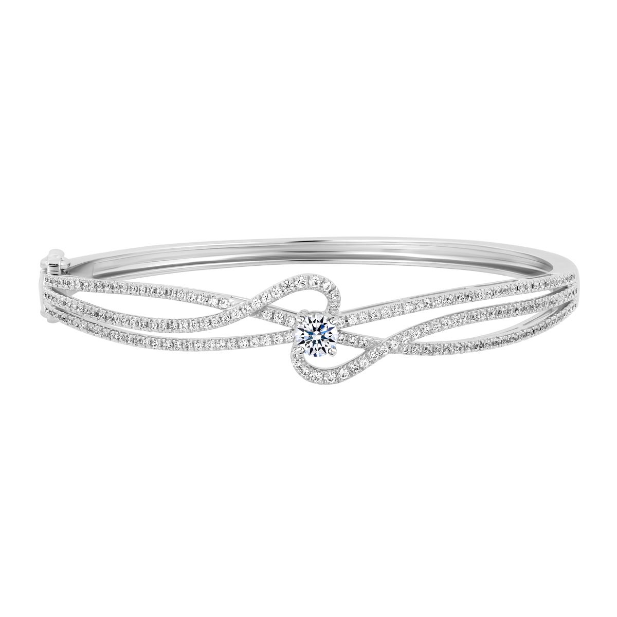 Vòng đeo tay đính đá CZ vàng 14K Ginerva S 3C