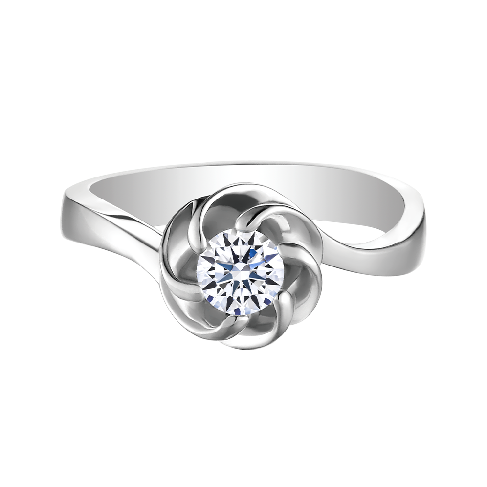 Nhẫn nữ đính đá CZ vàng 14K Nice girl N 2C