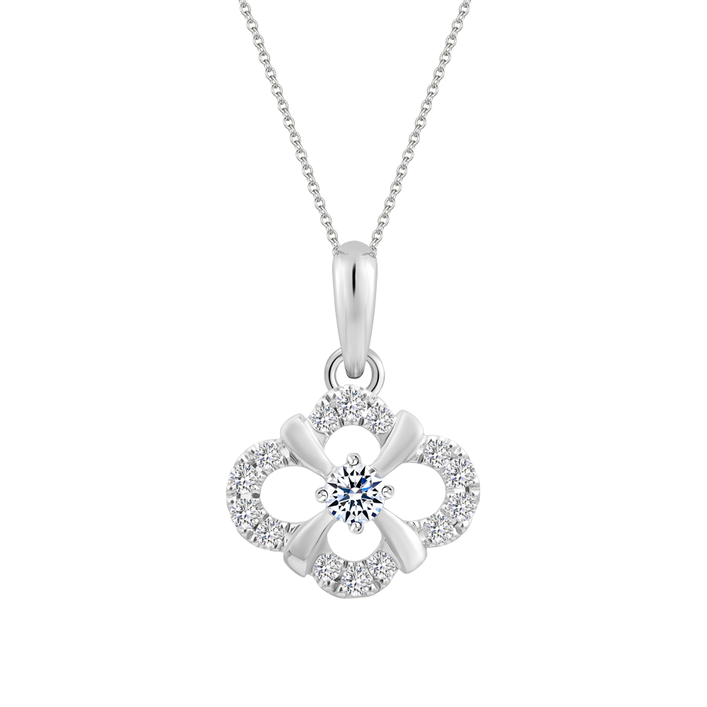 Mặt kim cương vàng 14K Glistery 10p