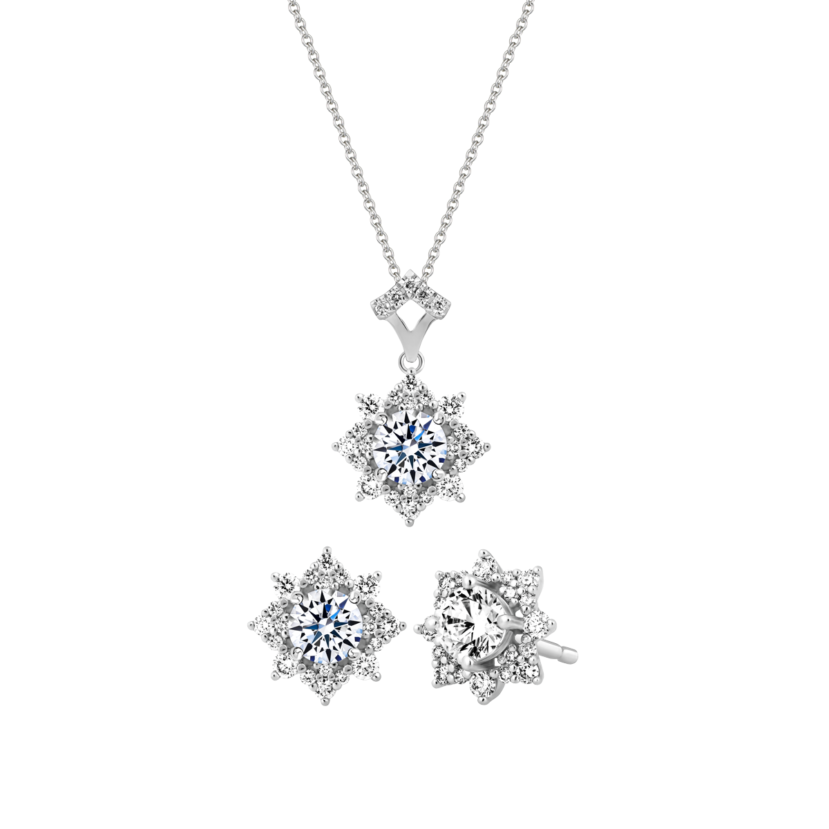 Bộ Trang Sức Brilliance GIA 2C