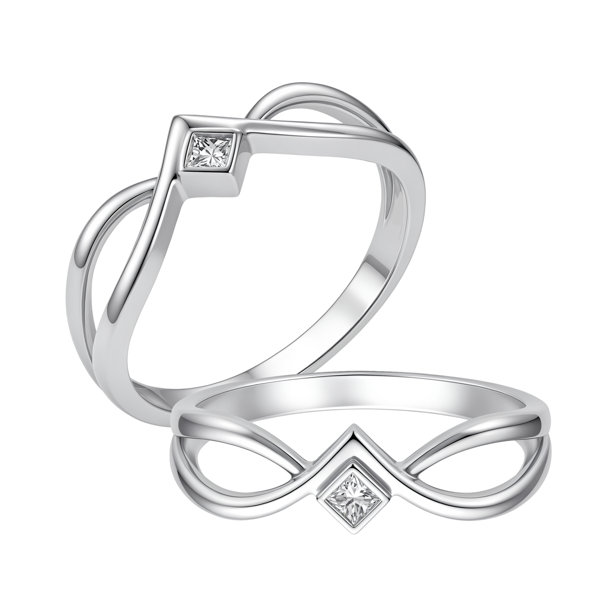 Nhẫn nữ kim cương viên vàng 14K Celebrate TD
