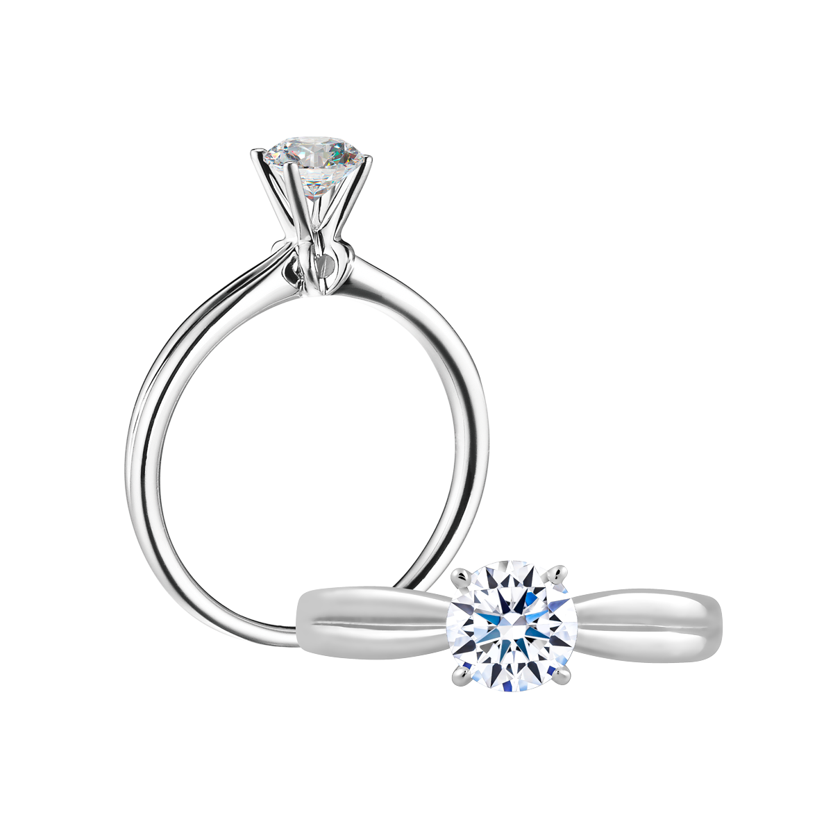 Ổ nhẫn nữ vàng 14K Noe 2C