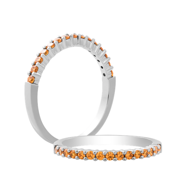 Nhẫn nữ đính đá CZ vàng 18K Peony U2 ORA