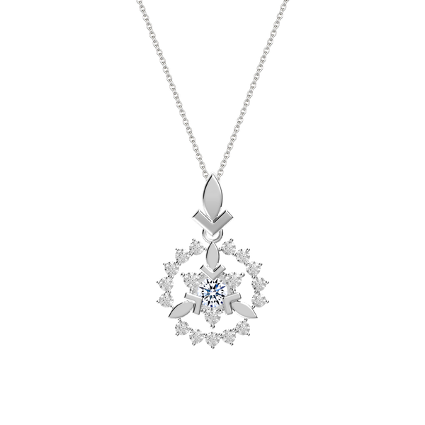 Mặt đính đá CZ vàng 10K Emity