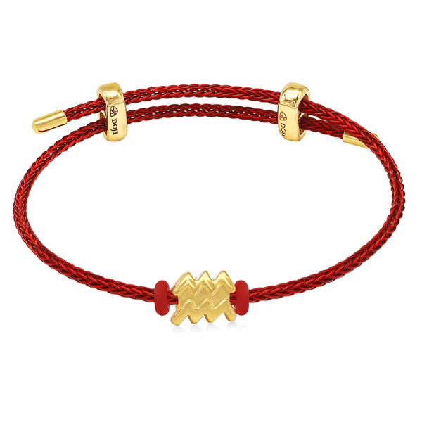Lắc Vàng 24K Aquarius CB500526 5D