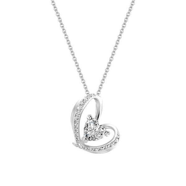 Mặt đính đá CZ vàng 14K Ellyse HR 5C