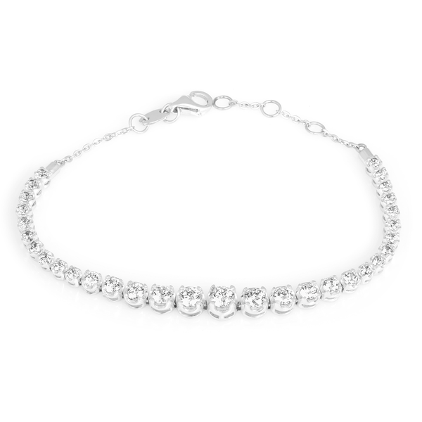 Lắc đính đá CZ vàng 18K Barbarun