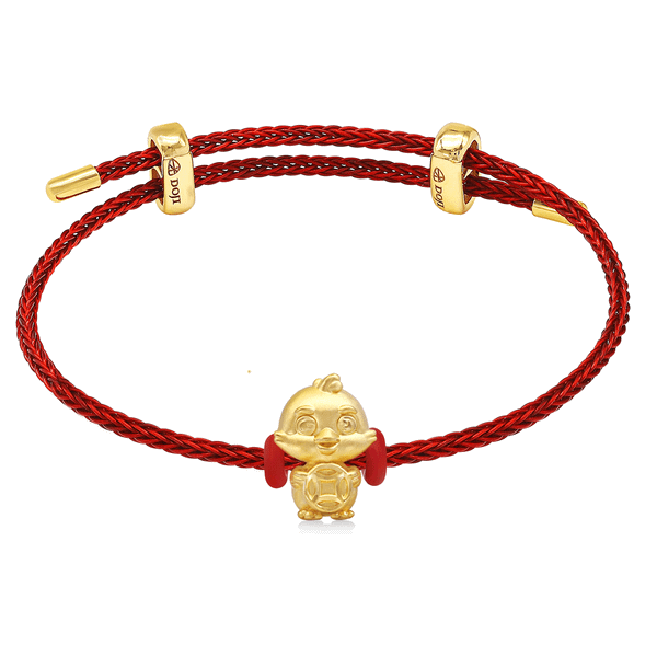 Lắc Vàng 24K Golden Rooster CB500578 5D