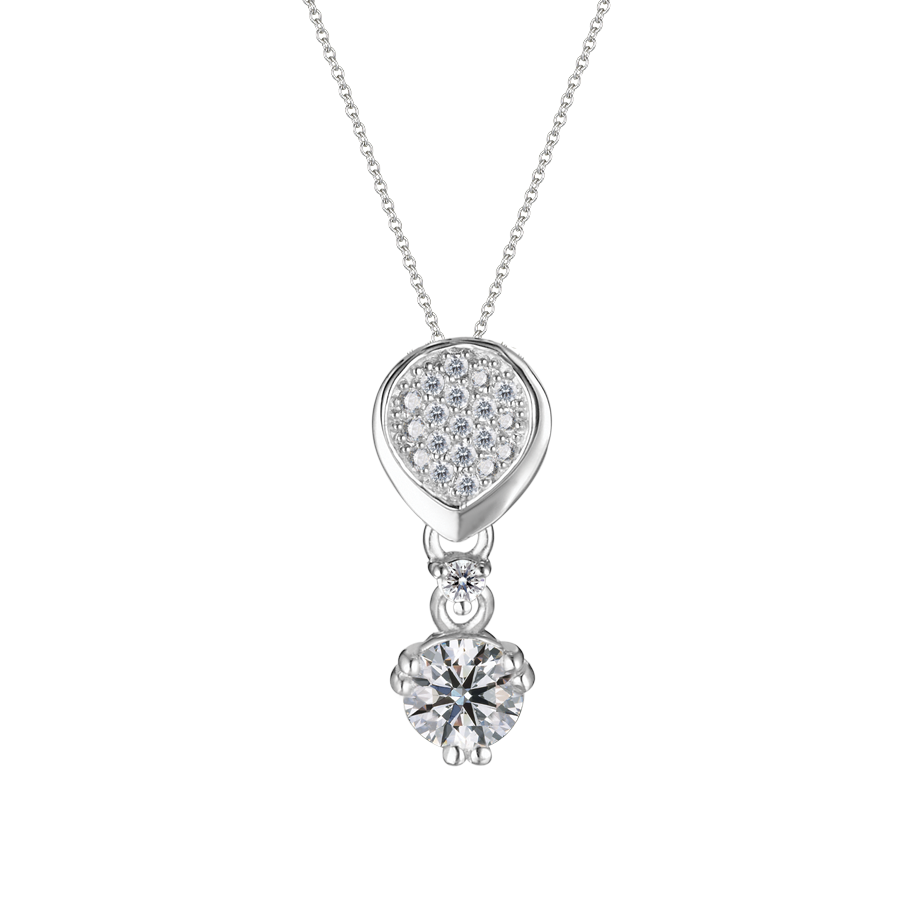 Mặt đính đá CZ vàng 10K Talori 5C GVPD0045468