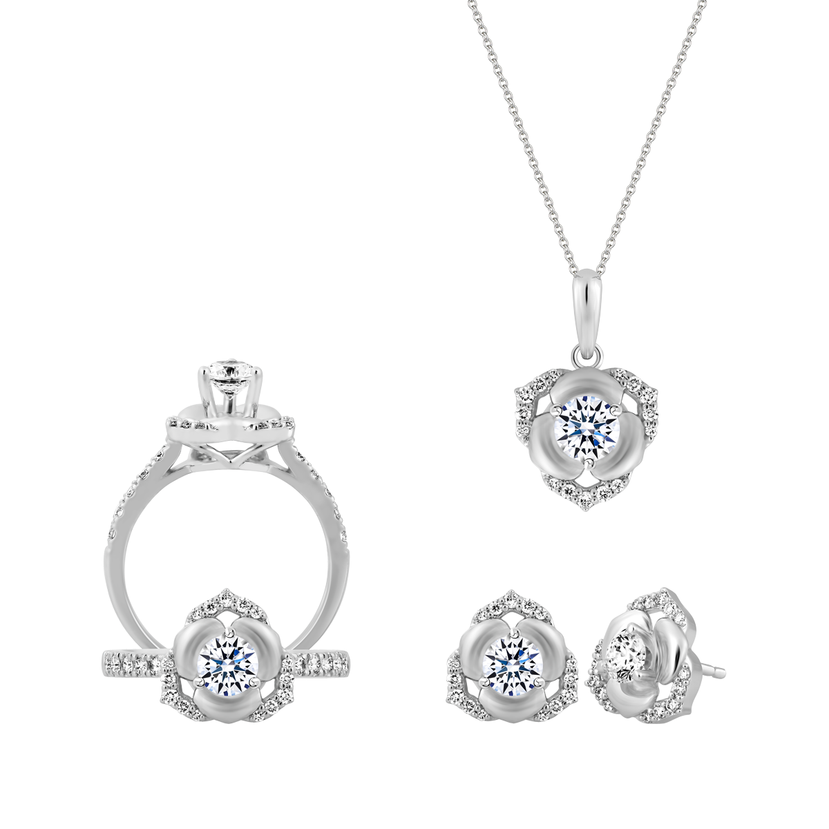 Bộ Trang Sức Rosace H&A