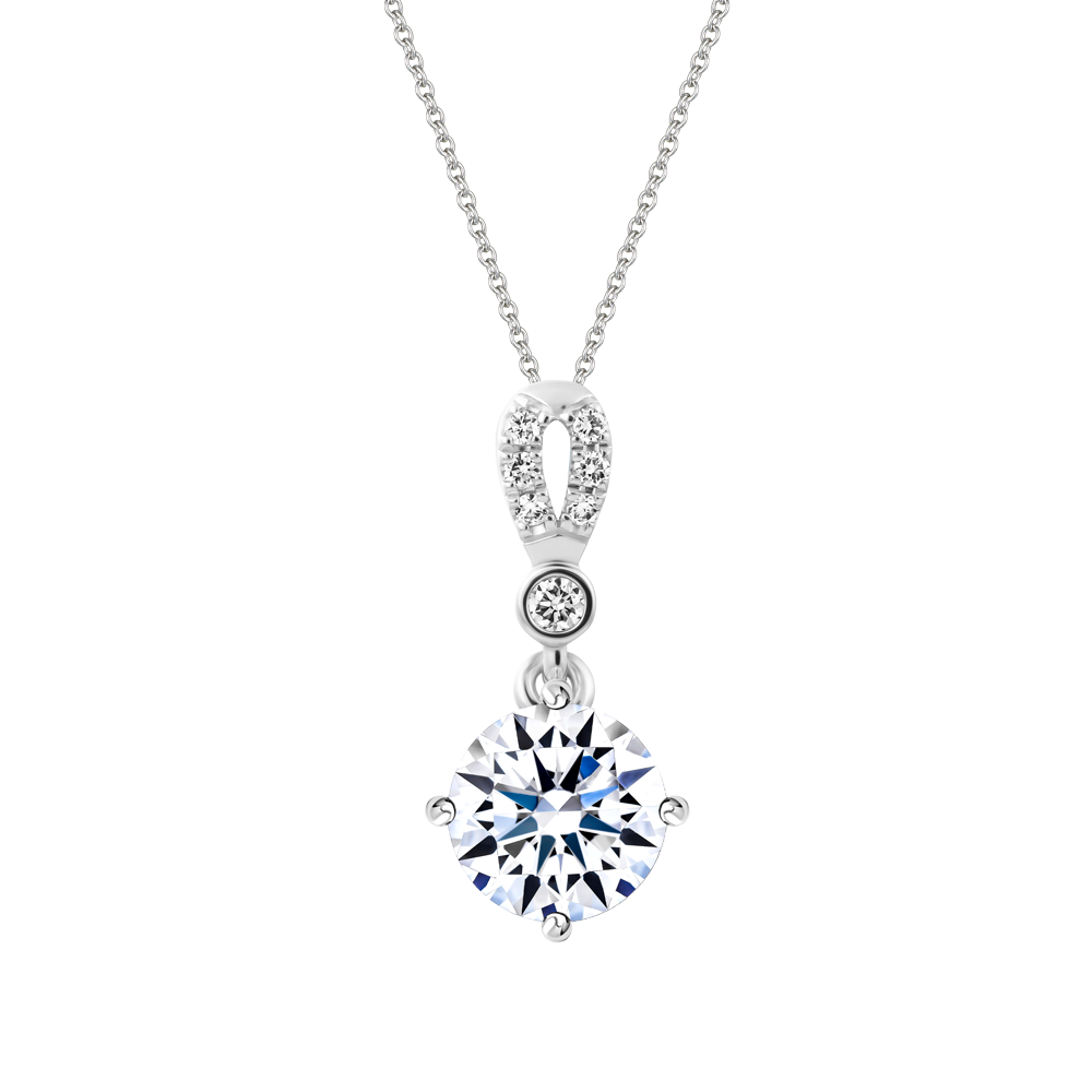 Mặt kim cương viên vàng 14K Regards GIA 3C