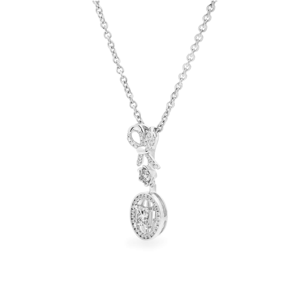 Dây liền mặt kim cương viên vàng 14K Jena A120 TD