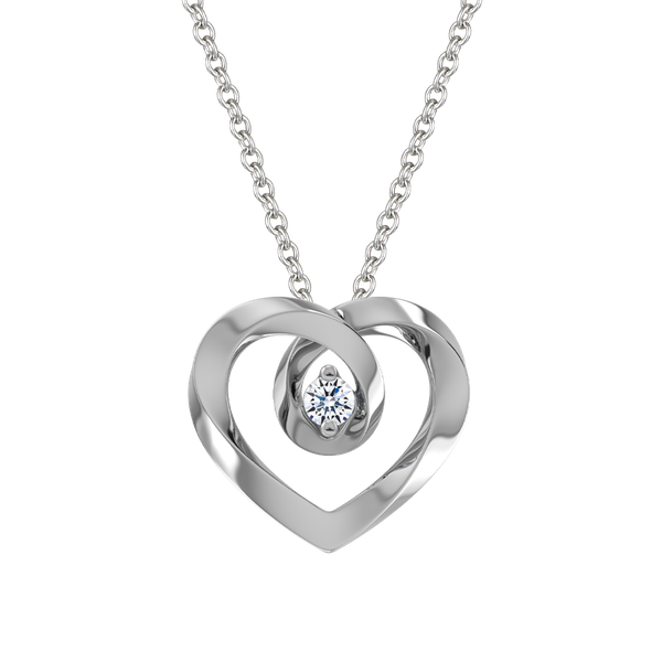 Mặt kim cương viên vàng 14K Honey honey 3p