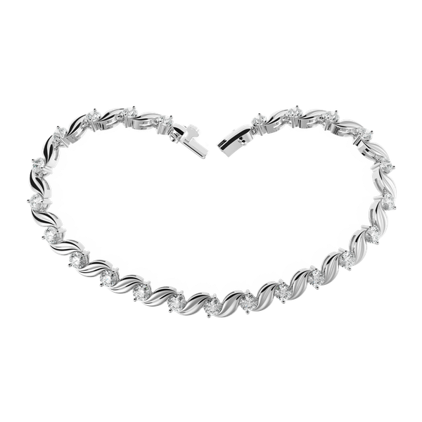 Lắc đính đá CZ vàng 10K Joanfy 1C