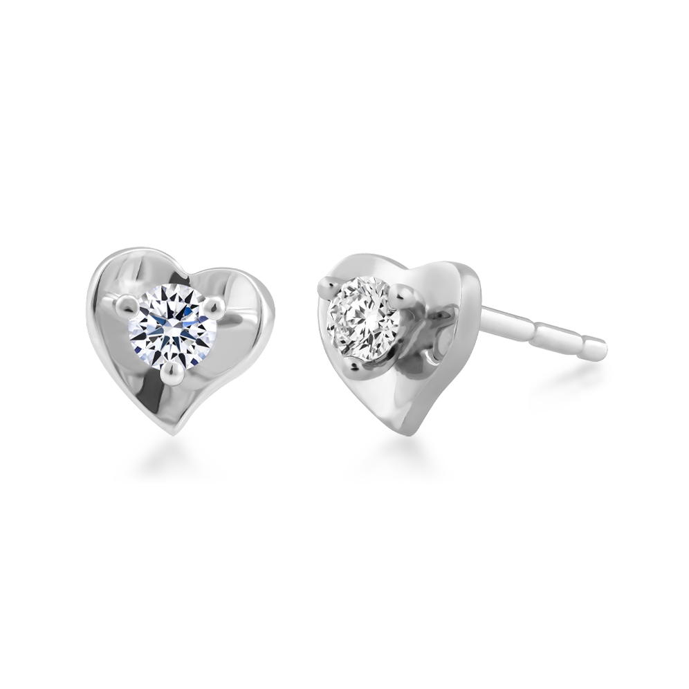 Hoa tai kim cương vàng 14K Amory 5p GVER0068357