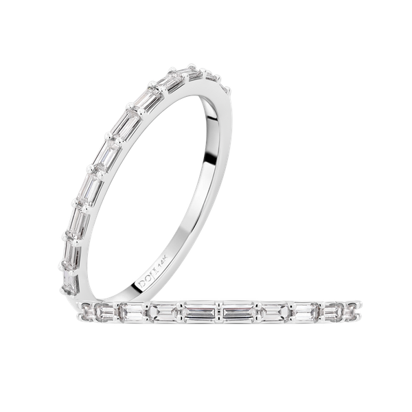 Nhẫn nữ kim cương viên vàng 14K Jena A503 TD