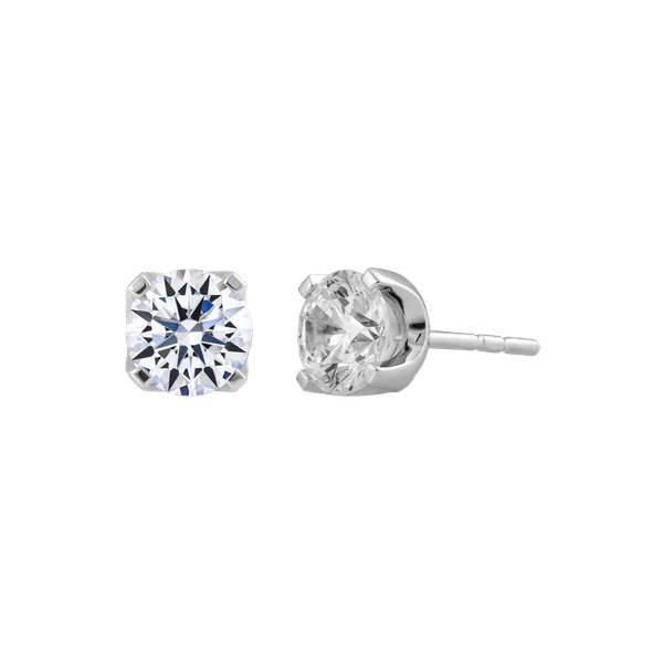 Ổ Bông đính đá CZ vàng 14K Mineral 3C
