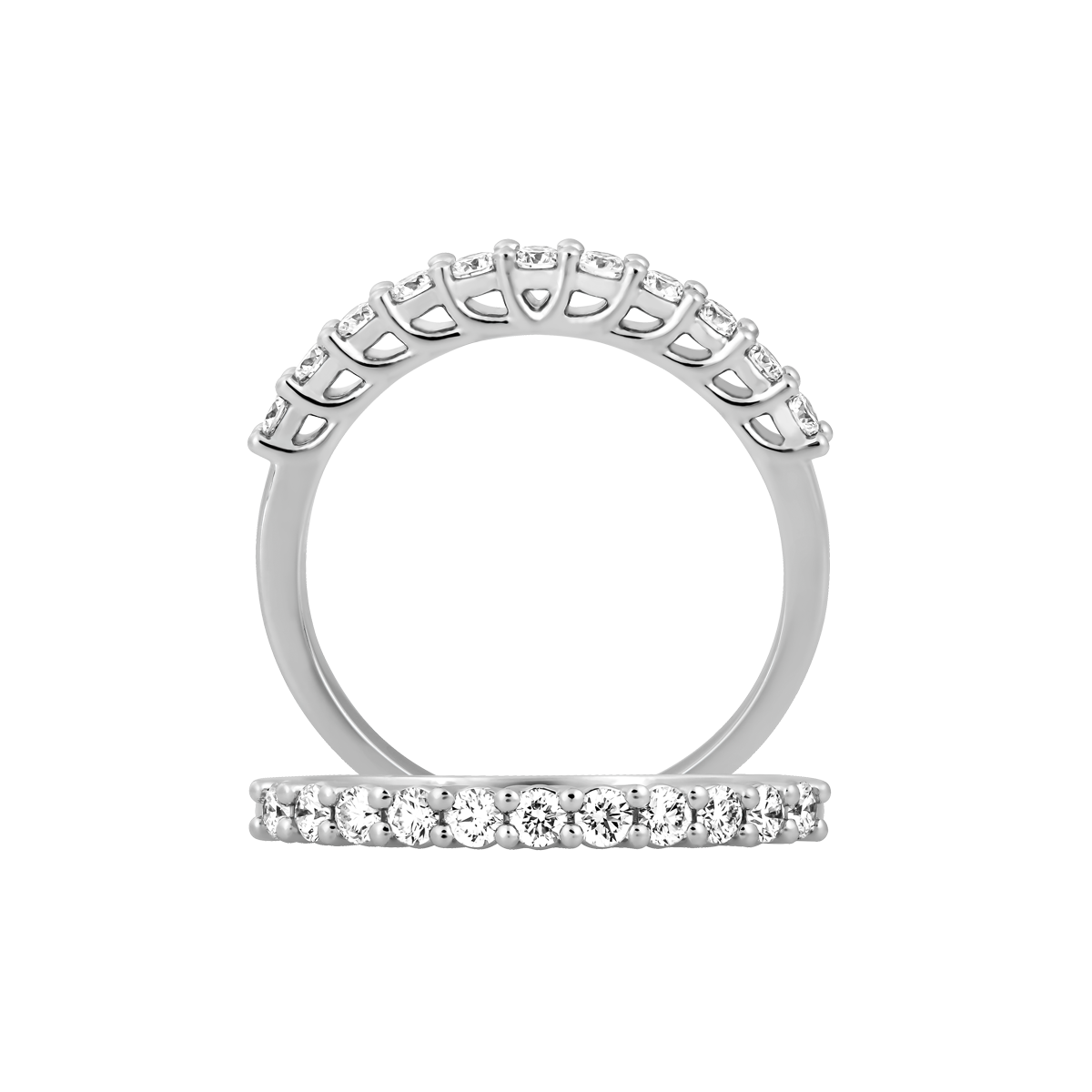 Nhẫn nữ kim cương viên vàng 14K Natalia U