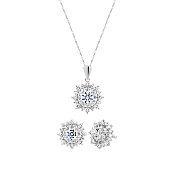 Bộ Trang Sức Belani GIA 3C