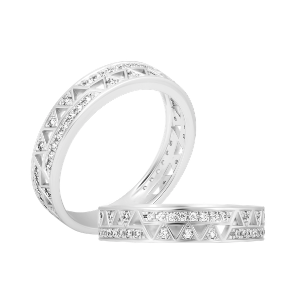 Nhẫn nữ đính đá CZ vàng 10K Sterling