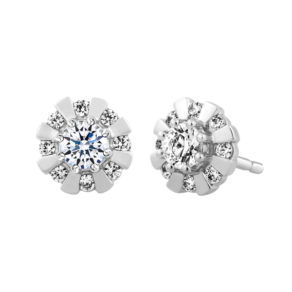 Hoa tai kim cương tấm vàng 14K Mushy N 2C GVER0086014