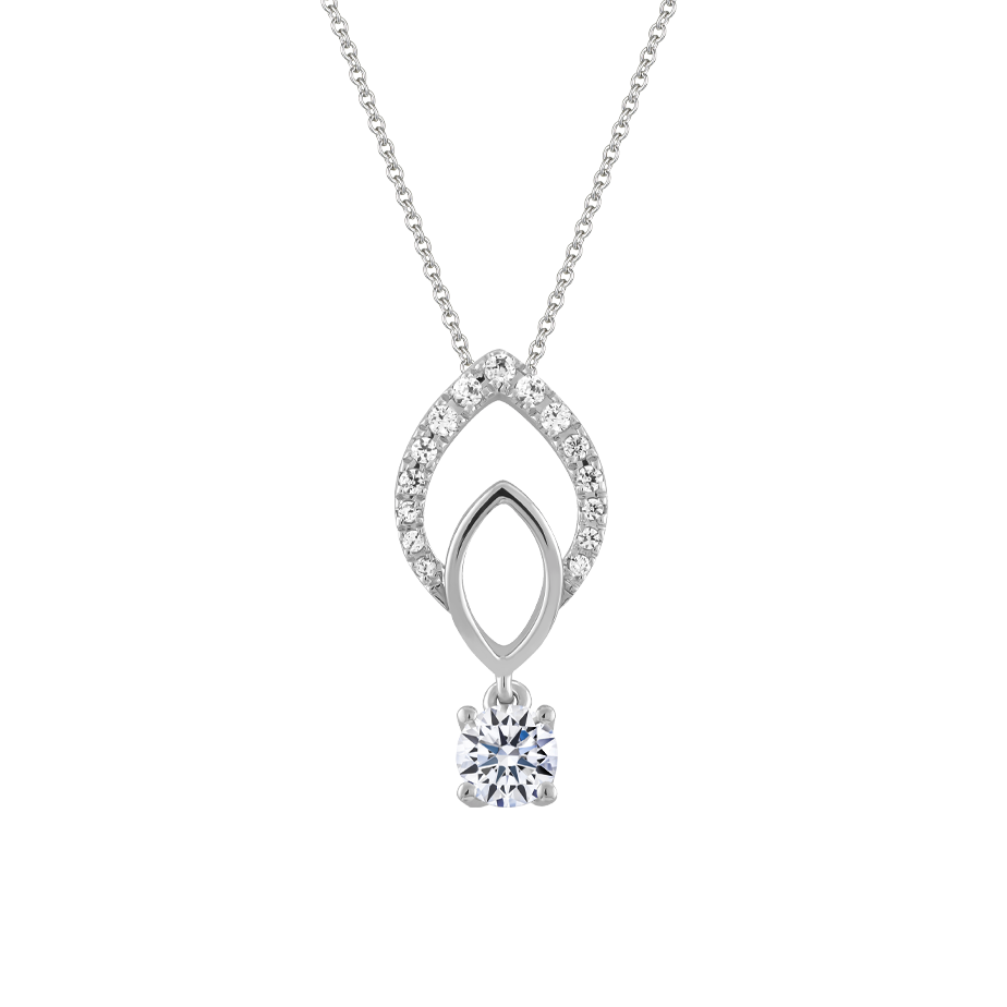 Mặt đính đá CZ vàng 10K Tristessa 3C GVPD0078640