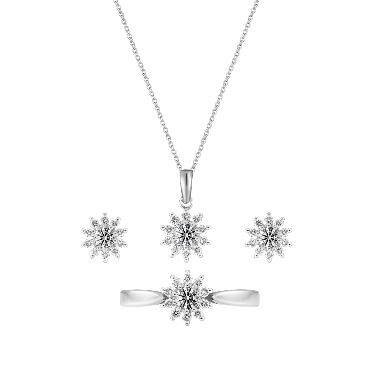 Bộ Trang Sức Amuse N GIA 3C