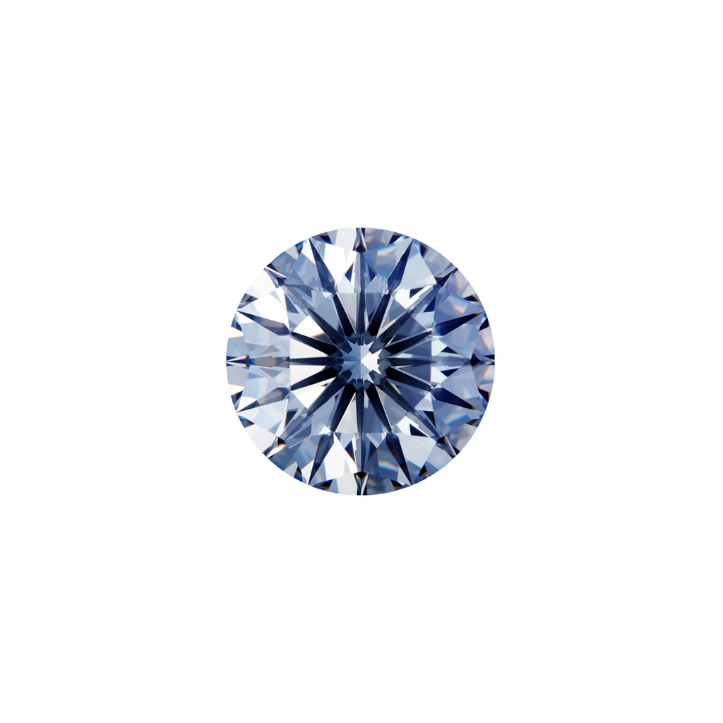 Kim cương viên LUCKY STAR 5.4ly F VVS1 EX