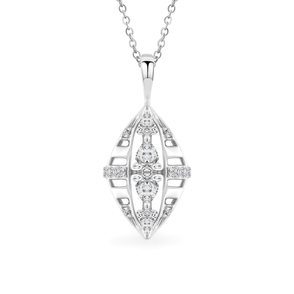 Mặt kim cương viên vàng 14K Jena A110 TD