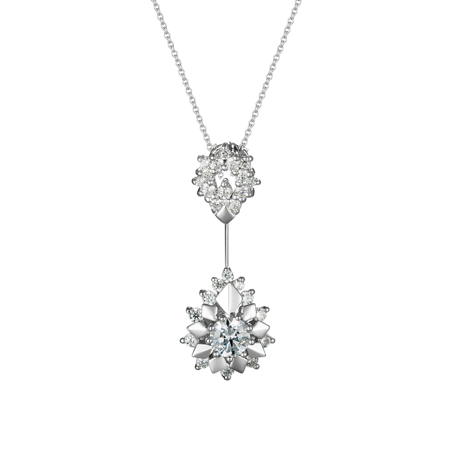 Ổ mặt kim cương tấm vàng 14K Fetchingly N 3C