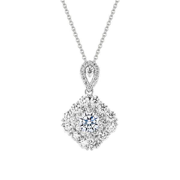 Mặt kim cương tấm vàng 14K Benicia N 5C