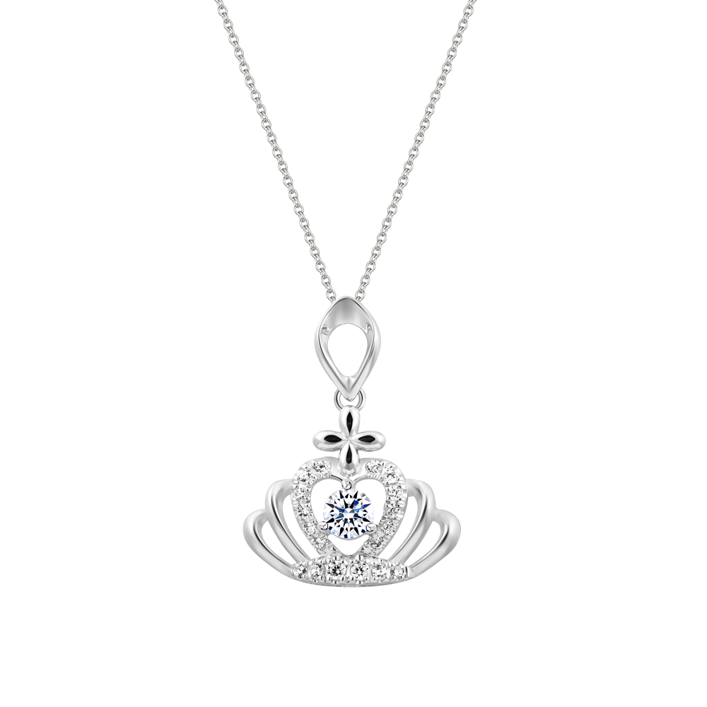 Mặt đính đá CZ vàng 10K Sevita N 1C