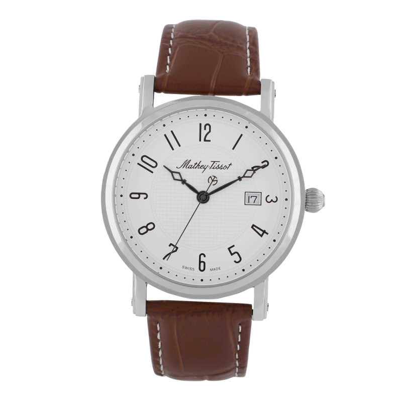 Đồng hồ nam Mathey Tissot City Leather HB611251AG