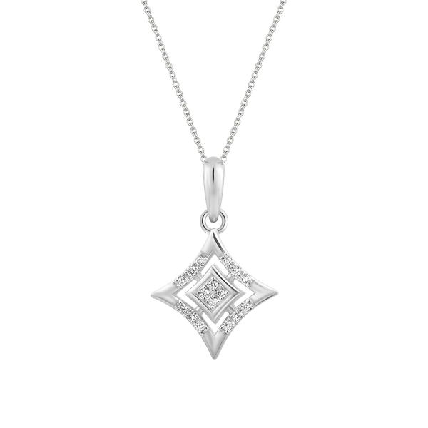 Mặt kim cương viên vàng 14K Eleanor TD