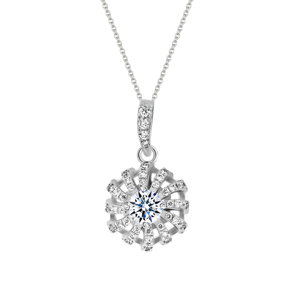Ổ mặt kim cương tấm vàng 14K Smooth N 3C