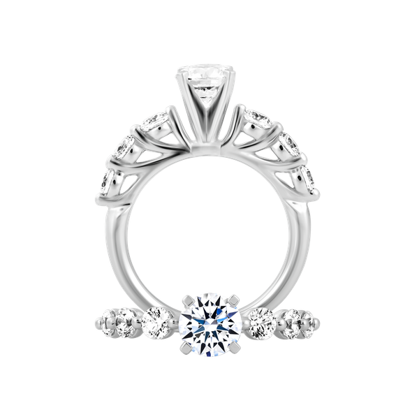 Nhẫn nữ đính đá CZ vàng 14K Dalmatic 3C